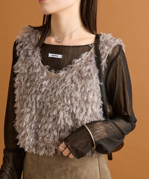 mystic（ミスティック） tシャツ シアースラブロングTシャツ