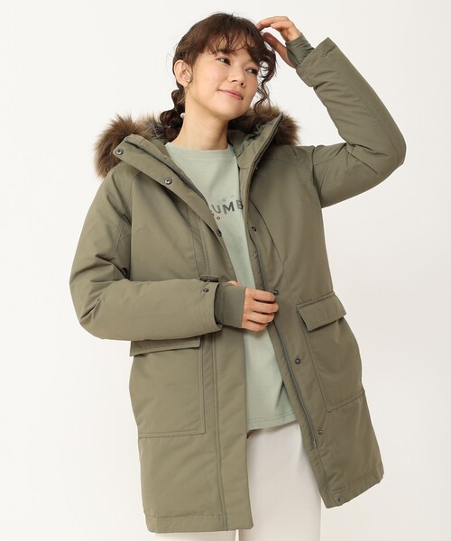 Columbia（コロンビア） コート X-LARGE グリーン レディース