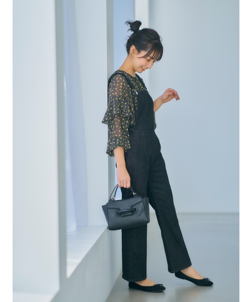 サロペット オーバーオール COHINA DENIM フレアサロペット