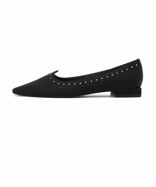 [LE TALON] Flat туфли-лодочки 23.5cm угольно-серый женский 