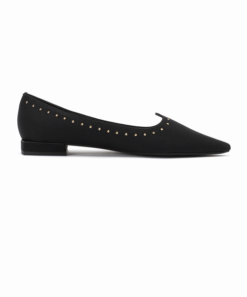[LE TALON] Flat туфли-лодочки 23.5cm угольно-серый женский 