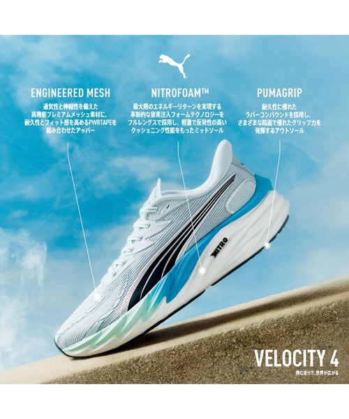 PUMA（プーマ） スニーカー メンズ ヴェロシティ ニトロ 4 AP