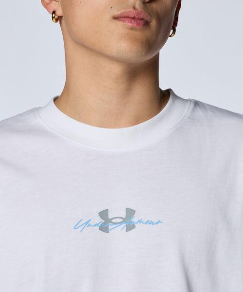 「UNDER ARMOUR」 長袖Tシャツ X-LARGE ホワイト メンズ