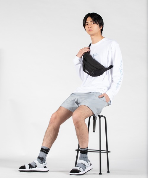 「UNDER ARMOUR」 長袖Tシャツ X-LARGE ホワイト メンズ