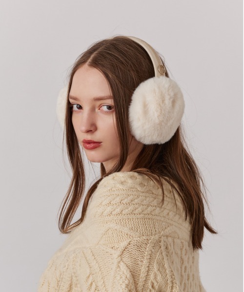 Chapeau d' O（シャポードオー） 耳当て イヤーマフ Rex Fake Fur