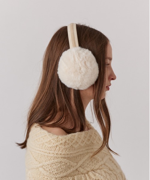 Chapeau d' O（シャポードオー） 耳当て イヤーマフ Rex Fake Fur