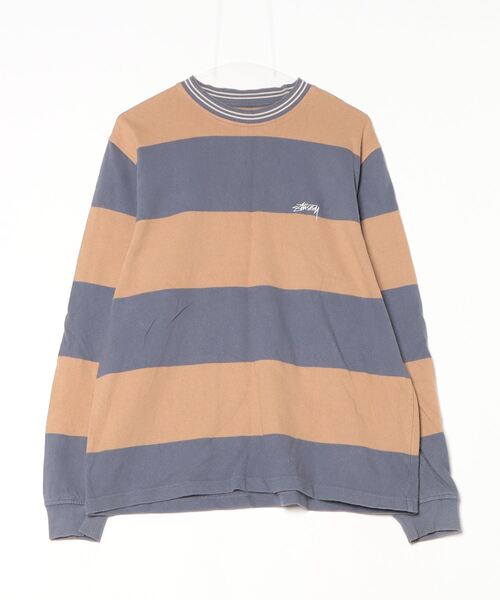 Stussy ネイビー 長袖Tシャツ Mサイズ STUSSY 「STUSSY」 長袖Tシャツ M ネイビー メンズ : ZOZOTOWN