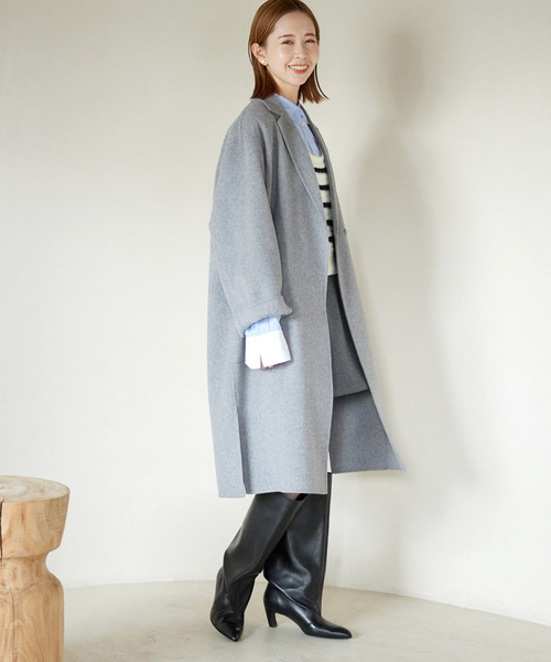 SLOBE IENA（スローブイエナ） ロングブーツ 24cm ブラウン レディース