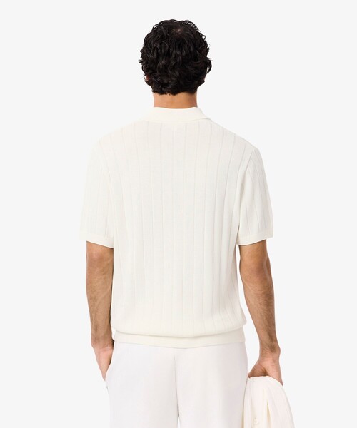 LACOSTE（ラコステ） セーター ニット ハイゲージリブニットポロシャツ