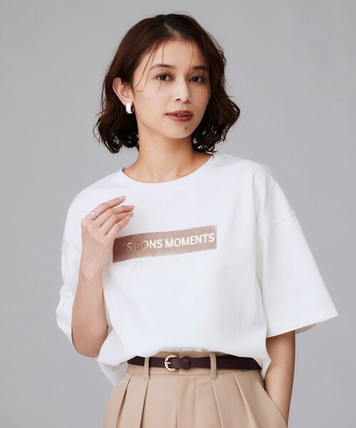 おるた UNTITLED tシャツ 「コットン100/ゆったり/ショート丈/洗える