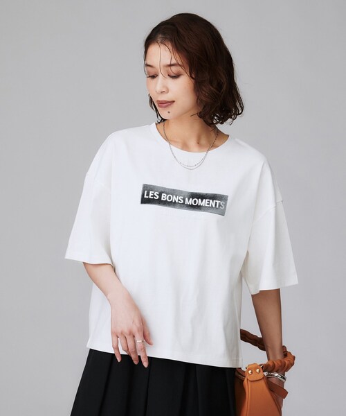UNTITLED（アンタイトル） tシャツ 「コットン100/ゆったり/ショート丈