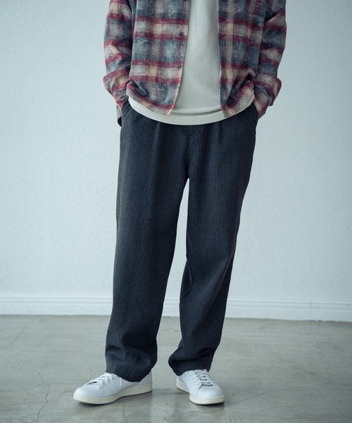 ラトルトラップ（RATTLE TRAP）/ジンコードストライプワンタックテーパードパンツ RATTLE TRAP（ラトルトラップ） パンツ ジンコードストライプ