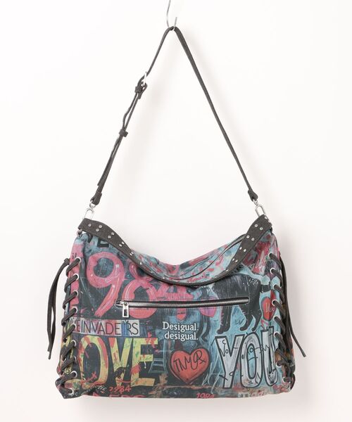 desigual.ショルダーバッグ 刺繍ミドルショルダーバッグ | Desigual (Women)/デシグアル