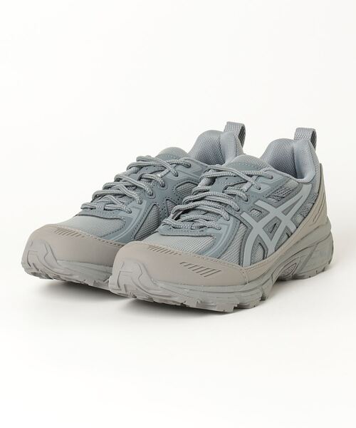 【極美品】アシックス ゲルベンチャー 6 クリーム グレー ブルー 24cm ASICS（アシックス） スニーカー GEL-VENTURE 6 SHIELD / ゲル