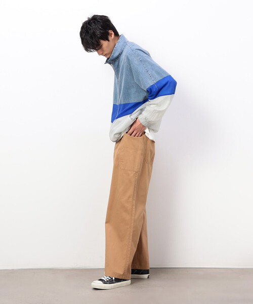 Purple&Yellow（パープルアンドイエロー） ワイドパンツ パンツ