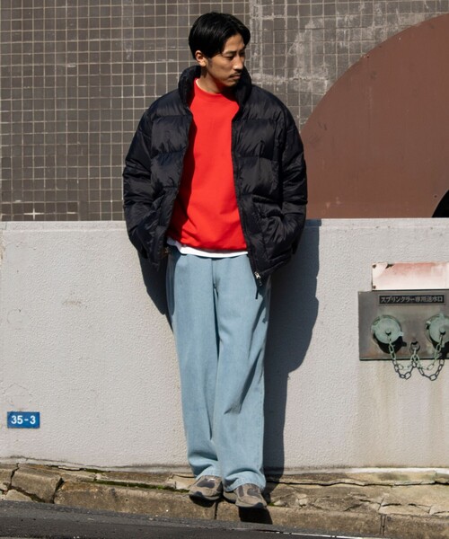 TAION（タイオン） ダウンジャケット L ブラック メンズ : ZOZOTOWN