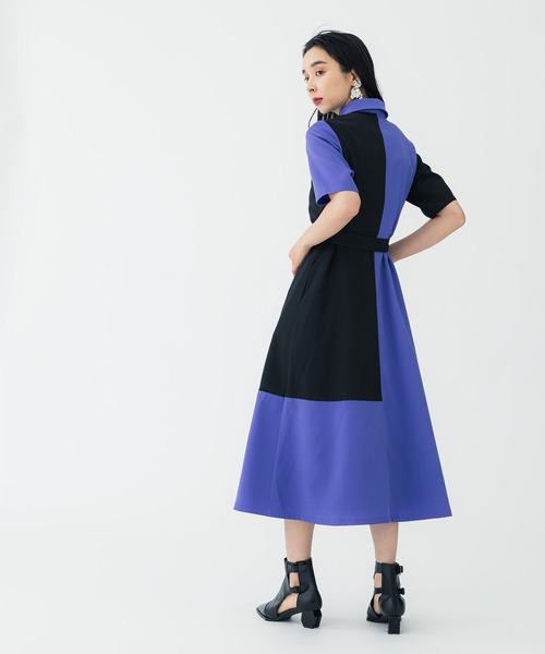 値下げ中7-56【未使用】ユナイテッドトウキョウ　ワンピース定価38,580円 UNITED TOKYO（ユナイテッドトウキョウ） シャツワンピース 1 ブラウン