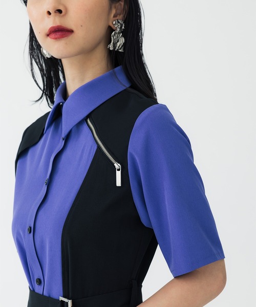 UNITED TOKYO（ユナイテッドトウキョウ） シャツワンピース 1 ブラウン