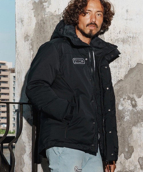 seventy seven ダウンジャケット ダウン mj11121-padding hoodie JKT