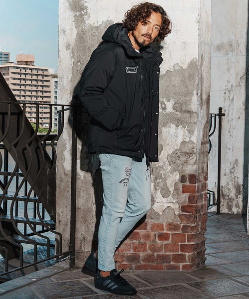 seventy seven ダウンジャケット ダウン mj11121-padding hoodie JKT