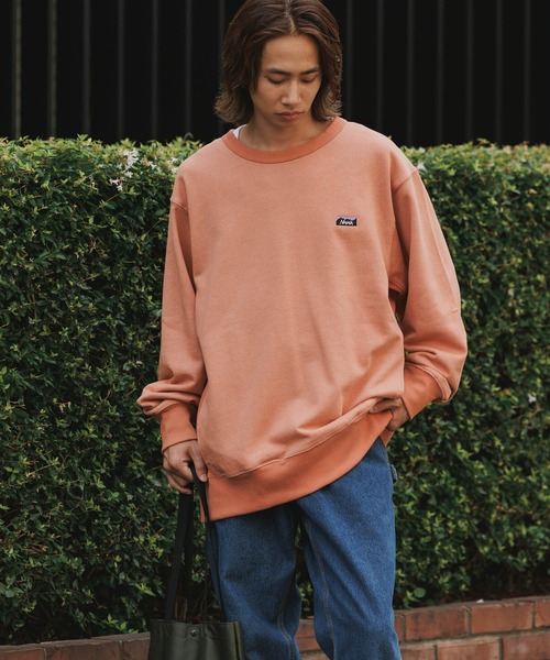 トレーナー スウェット NANGA/ナンガ ECO HYBRID MINI BOX LOGO EMBROIDERY SWEATSHIRT スウェット