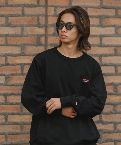 NANGA（ナンガ） トレーナー スウェット ECO HYBRID MINI BOX LOGO
