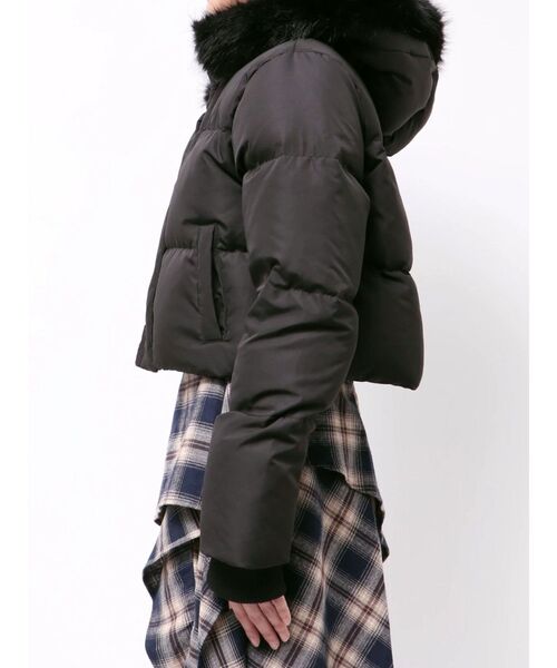 は*る様 EATME フードダウンブルゾン EATME（イートミー）の「フードダウンブルゾン（ブルゾン）」 - WEAR