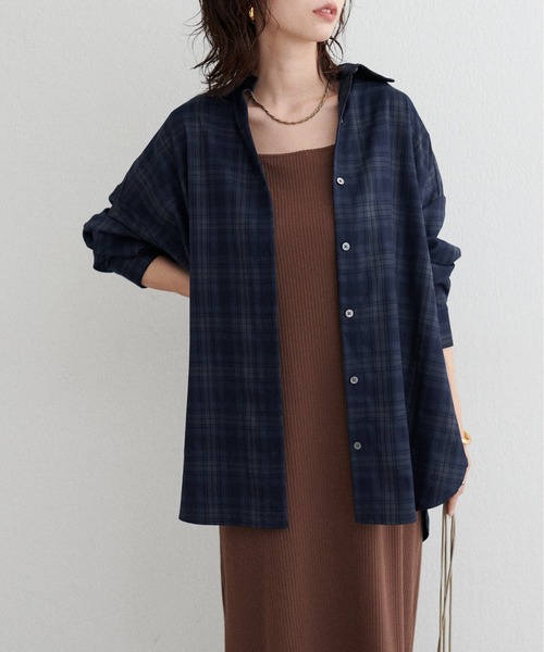 LARUTA（ラルータ） ブラウス シャツ 「LARUTA」チェック柄シャツプル 