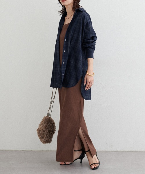 LARUTA（ラルータ） ブラウス シャツ 「LARUTA」チェック柄シャツプル 