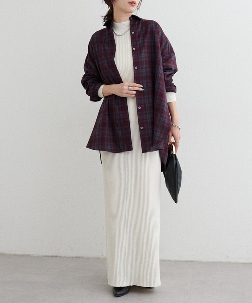 LARUTA（ラルータ） ブラウス シャツ 「LARUTA」チェック柄シャツプル 