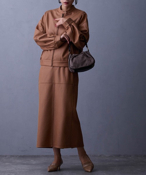 NICOLE white（ニコルホワイト） ブルゾン アウター 「セットアップ