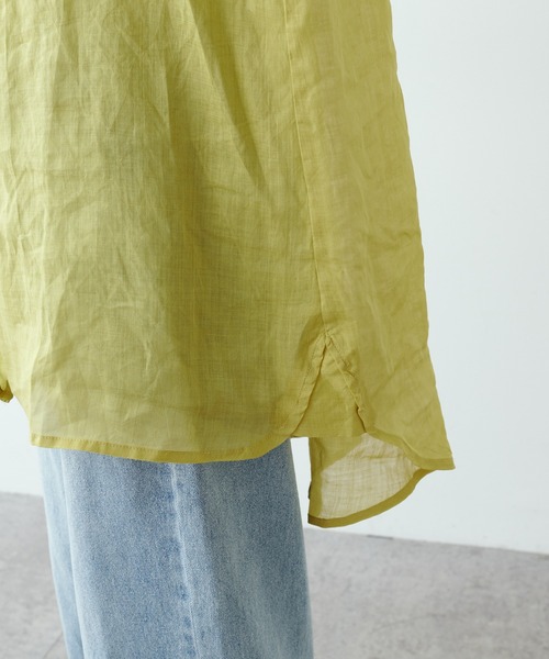 「PUAL CE CIN」 長袖シャツ FREE ピンク レディース_画像4