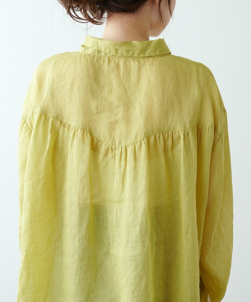 「PUAL CE CIN」 長袖シャツ FREE ピンク レディース_画像8