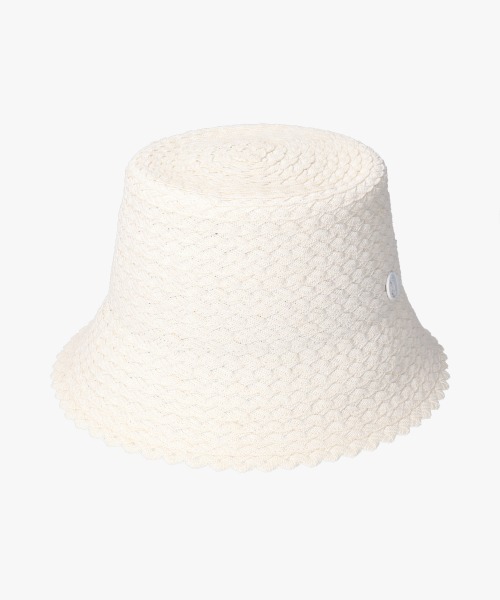 「Chapeau d' O」 ストローハット M/57.5cm ブラック レディース_画像2