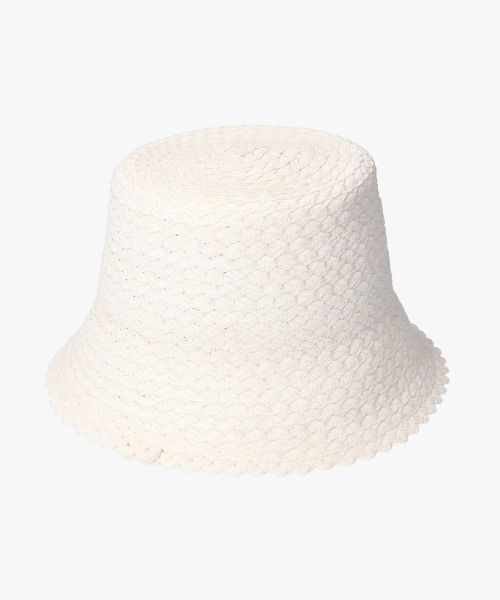 「Chapeau d' O」 ストローハット M/57.5cm ブラック レディース_画像3