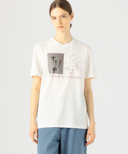 「LISA KING」 半袖Tシャツ S ホワイト系その他 レディース_画像3