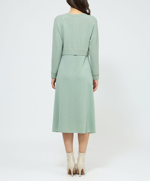 EPOCA（エポカ） ワンピース 「La maglia」 ジップアップニット