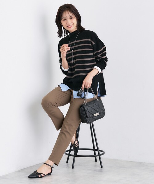 INDIVI（インディヴィ） ニット セーター 「冬ニット人気NO．1