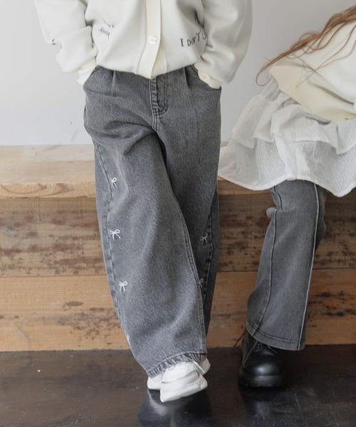 GLOBAL WORK（グローバルワーク） パンツ あったかGOODデニムワイド