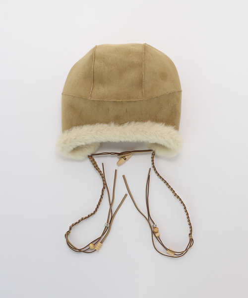 キャップ 帽子 「Geek Office / ギークオフィス」OPEN YY Woven BRAIDED SHEARLING TRAPPER | OPEN Yy | 02