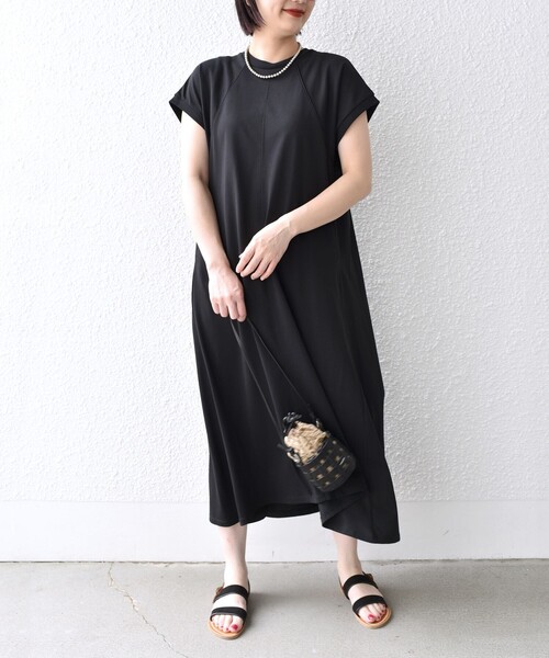 「SHIPS」 半袖ワンピース MEDIUM グリーン レディース_画像9