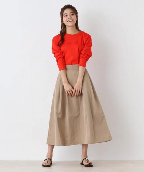 「BEATRICE」 スカート 2 ライトブラウン レディース_画像3