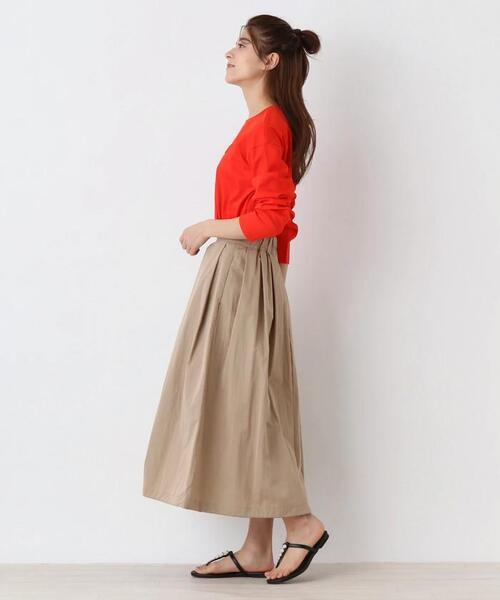 「BEATRICE」 スカート 2 ライトブラウン レディース_画像4