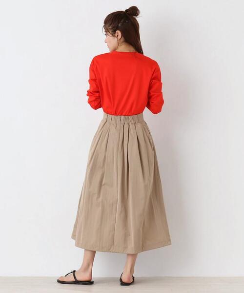 「BEATRICE」 スカート 2 ライトブラウン レディース_画像5