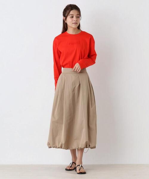 「BEATRICE」 スカート 2 ライトブラウン レディース_画像7