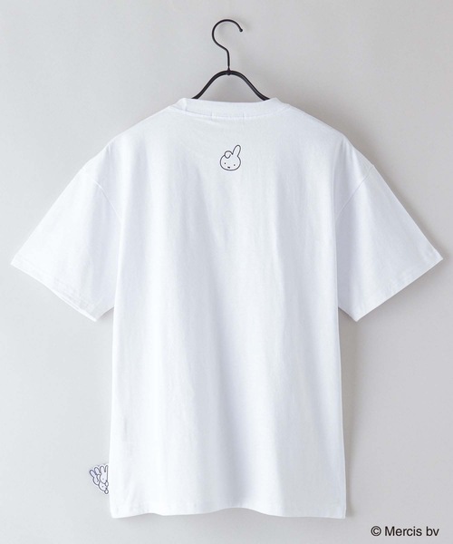 「Miffy」 半袖Tシャツ MEDIUM オフホワイト メンズ_画像2