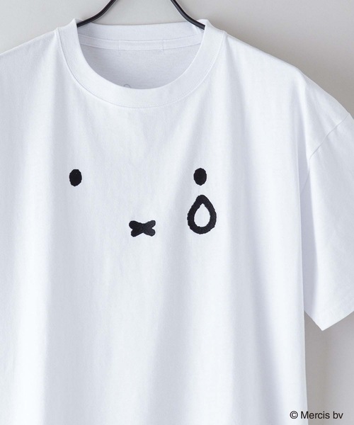 「Miffy」 半袖Tシャツ MEDIUM オフホワイト メンズ_画像3