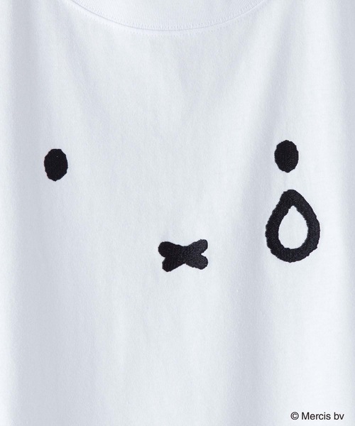 「Miffy」 半袖Tシャツ MEDIUM オフホワイト メンズ_画像7