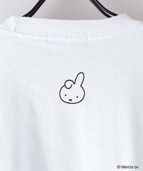「Miffy」 半袖Tシャツ MEDIUM オフホワイト メンズ_画像8