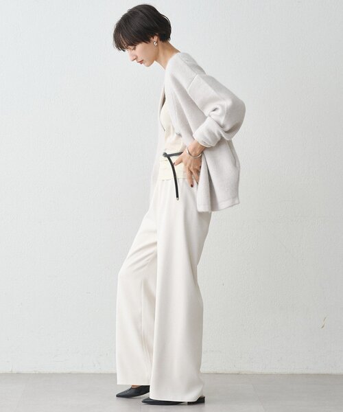 「LOUNGEDRESS」 ニットカーディガン FREE グレー レディース_画像6